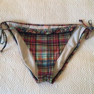 Victoria Secret plaid bikini bottom
